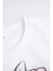 Coccodrillo T-Shirt mit kurzen Ärmeln in weiß
