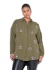 Studio Untold Hemdbluse in dunkles olive