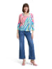 Betty Barclay Shirtjacke mit Rippenstruktur in Mint/Rosé