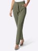 Sieh an! Jersey-Hose in khaki