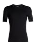 icebreaker T-shirt 200 Oasis SS Crewe in Schwarz