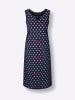 WITT WEIDEN Sommerkleid in marine-magenta-bedruckt