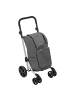 5five Simply Smart Einkaufstrolley mit Rädern, 46 l in Anthrazitfarben, 48 x 45 x 100 cm