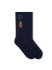 von Jungfeld Tennissocken Weihnachtsmotive in Nutcracker - Spruce Blue