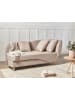 Beliani Chaiselongue MERI in Braun/Braun - (W) 155 x (H) 76 x (L) 69 cm rechtsseitig