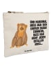Mr. & Mrs. Panda Waschtasche Affe mit Spruch in Weiß