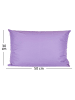 JACK 1x Outdoor Kissenhülle 30x50cm Uni in Flieder