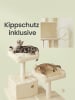 Feandrea Katzenbaum Clawfy in Beige - (B)45 x (H)141.8 x (T)55 cm