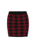 myMo ROCKS Skirt in black burgundy