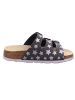 superfit Tieffußbett Pantolette FUSSBETTPANTOFFEL in Grau/Silber