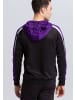 erima Liga 2.0 Trainingsjacke mit Kapuze in schwarz/violet/weiss