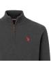 U.S. Polo Assn. Strickpullover 1er Pack in Dunkelgrau