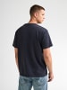 Petrol Industries T-Shirt aus Baumwolle mit Brusttasche vaughn in Blau