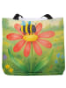 Mr. & Mrs. Panda Damen Schultertasche Hummel Blume Design ohne S... in Weiß