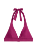 Marc O'Polo Triangel-Bikini-Top Abstract Leaf in raspberry coulis