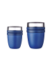 Mepal 2-tlg. Lunchpot mini + regular Ellipse in – in Vivid Blue