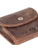 Greenburry Vintage Jagd-Patronentasche Leder 11 cm in brown