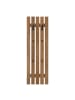home24 home24 Garderobenpaneel Typ B (1er Set) - Eiche - Massivholz Eiche geölt - 38.0 x 120.0 x 14.0 cm in Eiche