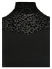 Urban Classics Urban Classics Damen Ladies Flock Lace Turtleneck Tee in black