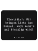 Mr. & Mrs. Panda Mauspad Spruch Elektriker Lichtbringer mit Spruch in Schwarz