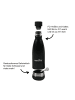 AWAVE Trinkflasche 350 ml | Edelstahl in Schwarz