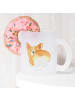 Mr. & Mrs. Panda Kaffeetasse Corgi Po ohne Spruch in Transparent