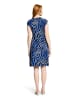 Betty Barclay Jerseykleid mit Raffung in Blau/Blau