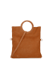 Gave Lux Handbag in DARK COGNAC