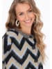 IZIA Cardigan in black multicolor