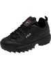 Fila Sneaker "Disruptor Low" in Schwarz
