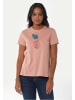 Organication T-Shirt "WOR13313" in Lachspink