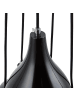 Beliani Pendelleuchten SAVIO in Schwarz - (W) 18 x (H) 111 x (L) 18 cm