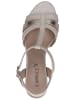 Caprice Sandalen in Cream