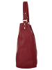 Samantha Look Shopper echt Leder in bordeaux
