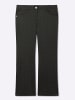 sheego Bootcut-Hose in graphit-grau-gemustert