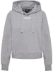 Hummel Hoodie "Hmlelemental Short Hoodie Woman" in Grau