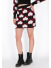 myMo ROCKS Skirt in black burgundy