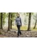 Polarino Strickfleecejacke in graumeliert
