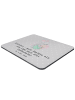 Mr. & Mrs. Panda Mousepad Erzieher Energie mit Spruch in Grau Pastell