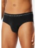 Schiesser Rio Slip / Unterhose Cotton Flex in Schwarz