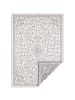 NORTHRUGS In- & Outdoor Wendeteppich Leyte Grau Creme