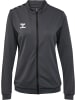 Hummel Trainingsjacke "Hmlauthentic Pl Zip Jacket Woman" in Grau
