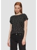 QS T-Shirt in 99A5_schwarz
