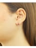 Diamant L'éternel Ohrstecker aus 375 Weißgold mit Rubin
