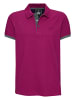Rusty Neal Kontrast Polo Pique Shirt Regular Fit in Lila / Anthrazit