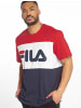 Fila Fila T-Shirts in black iris/true red/bright white