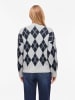 Vila Strickjacke in Light Grey Melange