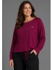 Kangaroos Langarmshirt in fuchsia