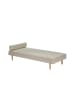 ebuy24 Daybed Marino Sandfarben 200 x 80 cm