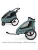 Qeridoo Kinderfahrradanhänger & Buggy Qupa 2 Plus in black,blue